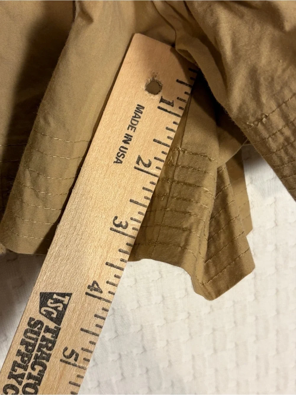 NEW Banana Republic Laurel Poplin Short Paperbag Waist Drawstring Khaki Size XS